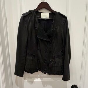 3.1 Phillip Lim Black Leather Jacket